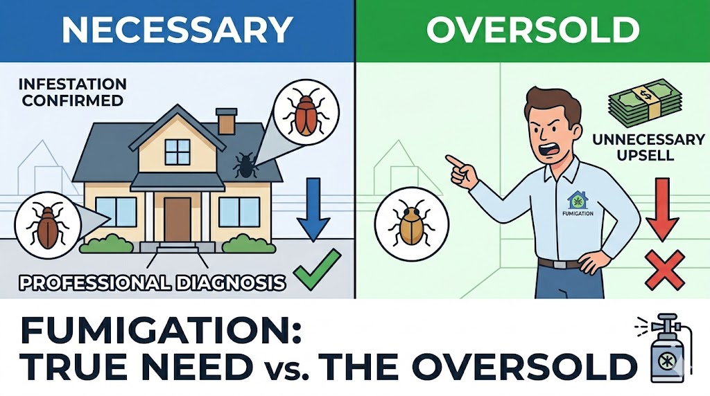When Is Fumigation Actually Necessary vs. When You’re Being Oversold?